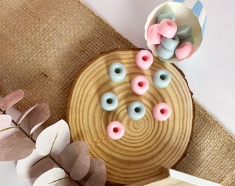 Wachsmelts - Mini Donuts aus veganem Sojawachs - Bubble Gum