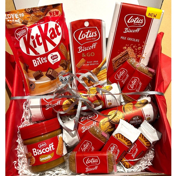 Lotus Biscoff Hamper - Limited Edition - Gift For Him or Her - Birthday / Anniversary / Thank You