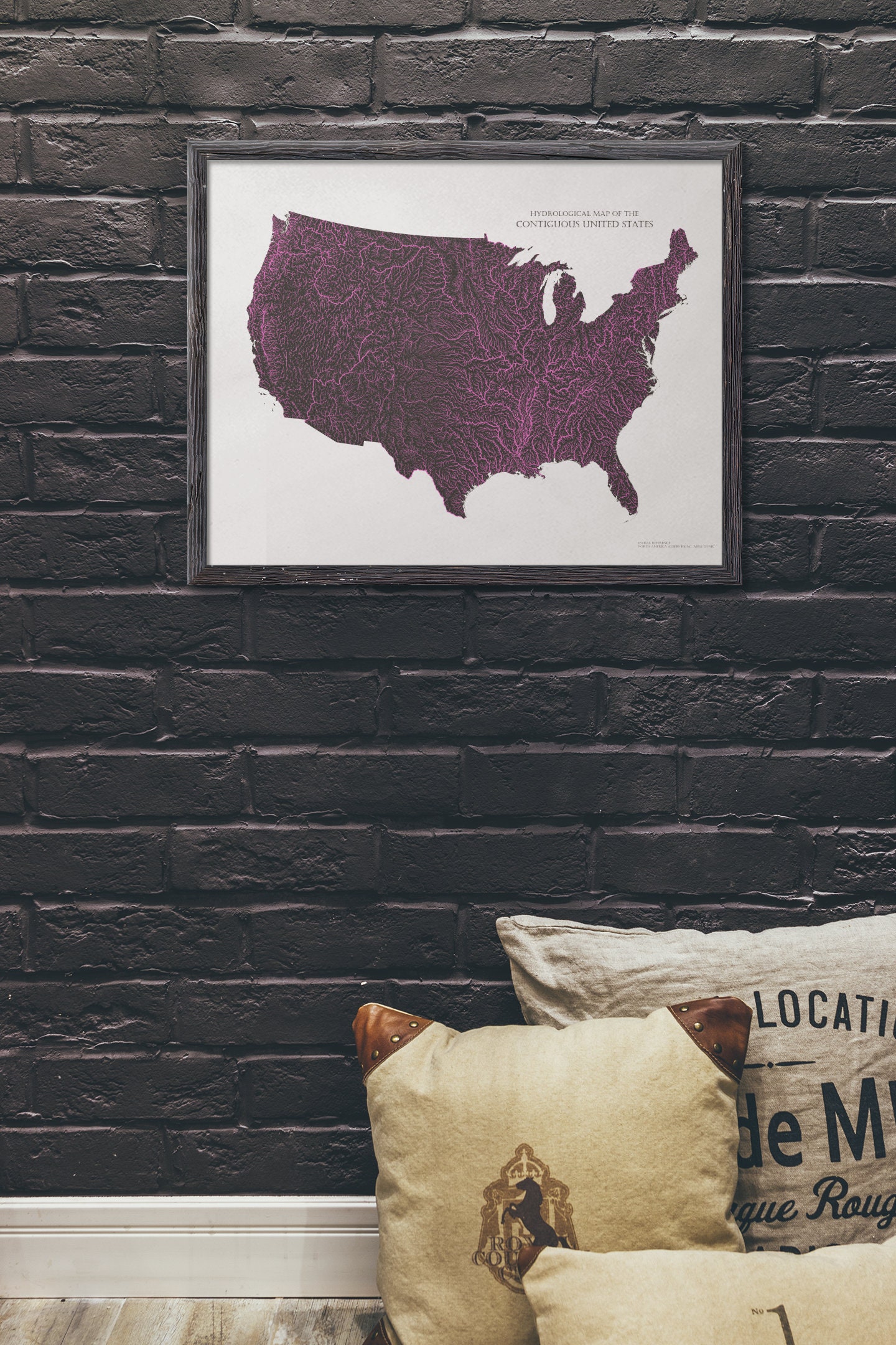 Hydrological Map of United States - Il Fullxfull.5570923616 4fpc 