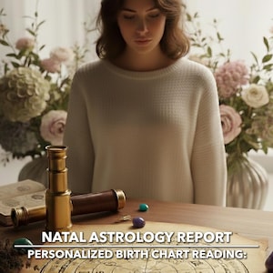 Personalisierte Geburtshorst Lesung: Natal Astrologie Bericht