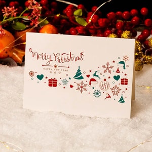 Retro Blank Paper Envelope Natal Presente Carta Papel Convite Envelope Presente Envelope Cartão de Saudação