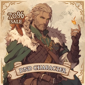 Aangepast DND-personage, DND, DnD-personagecommissie, Dungeons and Dragons, DnD-personageportret, referentieblad DnD-personage, fantasie, RPG