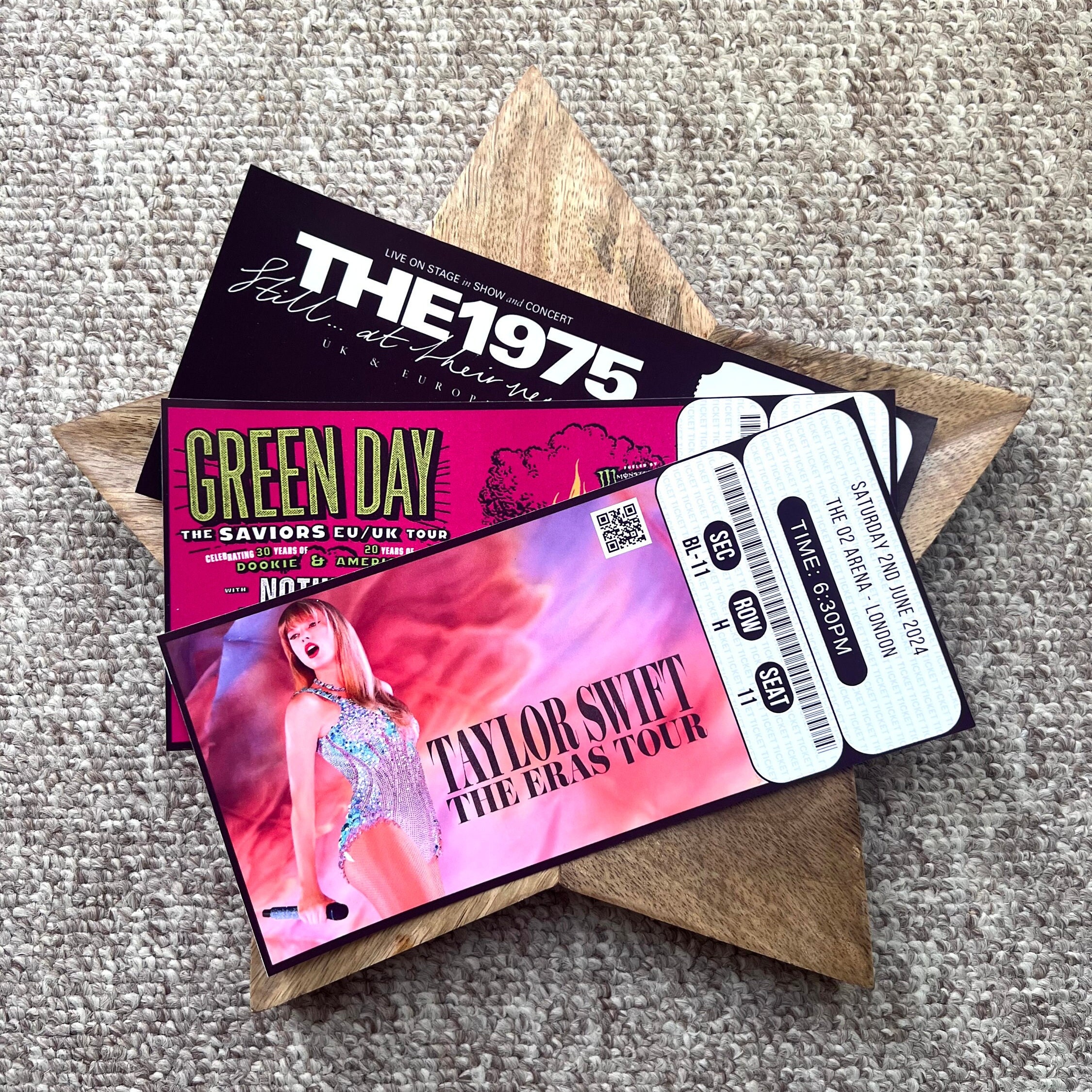 Personalised Theatre Ticket Any Event Ticket Show Ticket Surprise