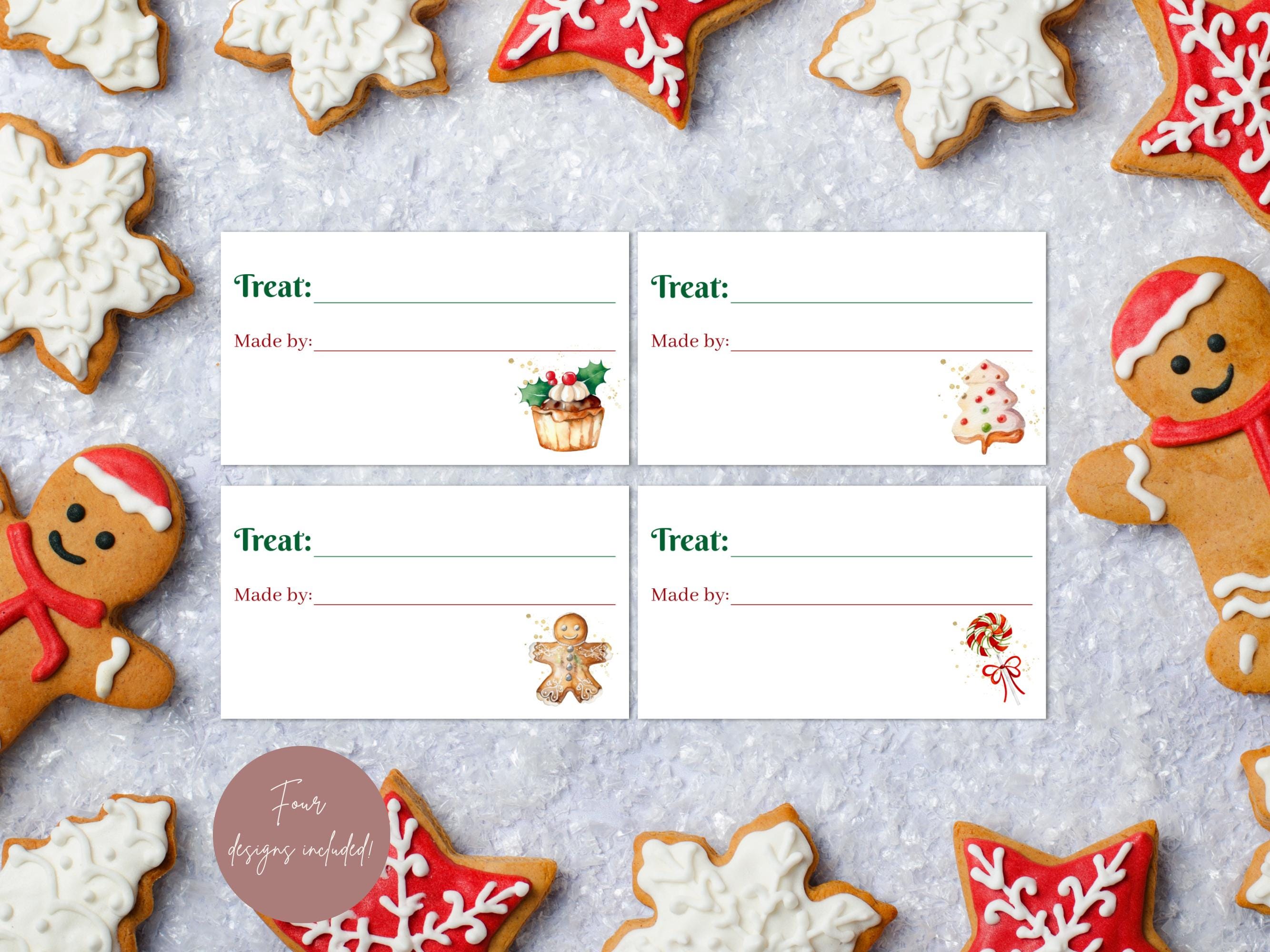 Christmas Cookie Potluck Card Printable, Christmas Cookie Exchange ...
