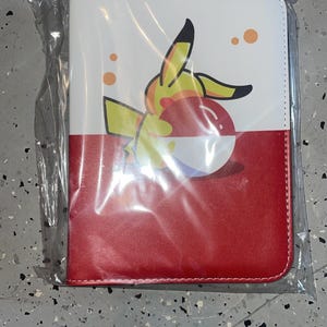 Carpeta de 4 anillas Pokémon con capacidad para 400 cartas: ¡perfecta para coleccionistas y fanáticos!