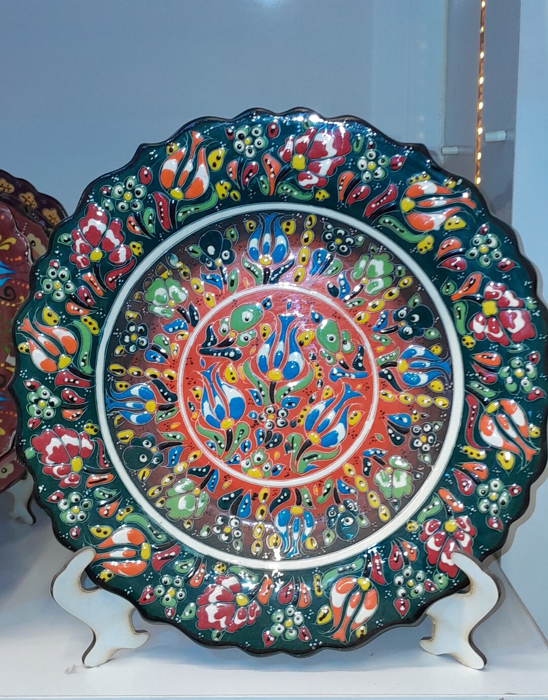 Magnificent Ceramic Plate Decoration , Manufactured in Cappadocia