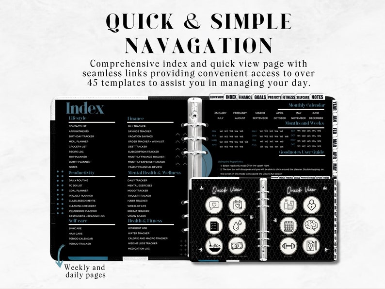 Ahsoka, 2024 Digital Planner, Goodnotes Planner, Digital Life Planner