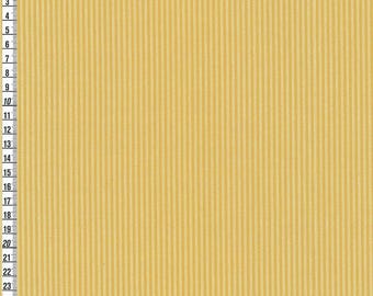 Westfalenstoffe Vichy stripes white-yellow, cotton woven fabric