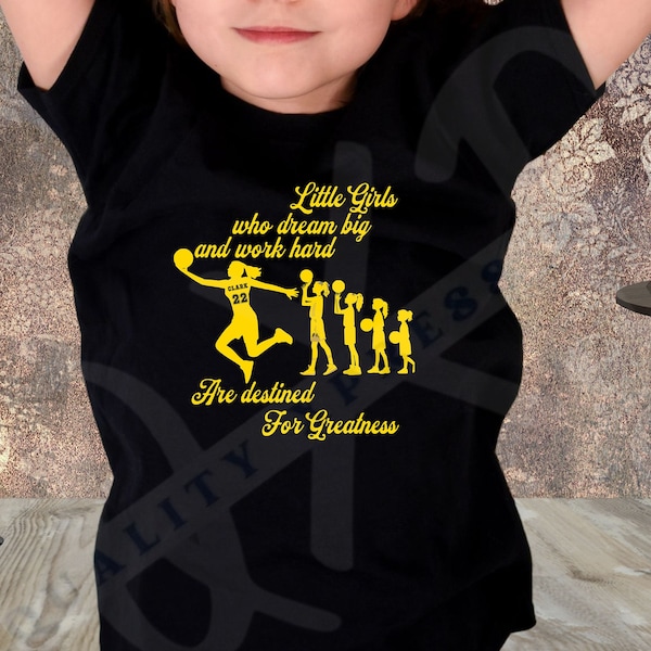 Caitlin Clark - Kids Custom shirt, popular Caitlin Clark youth fan shirt, Little girls basketball shirt,