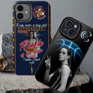 Caitlin Clark Fever Phone Case: Impact Resistant TPU & Polycarbonate