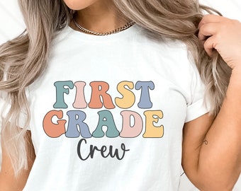 Eerste rang Crew Shirt, eerste rang leraar Shirt, 1e rang leraar Shirt, leraar Squad Shirt, leraar Team Shirts, eerste rang Tee cadeau