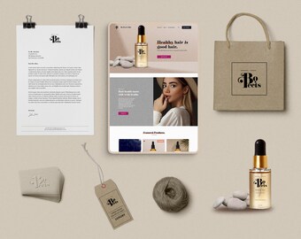 Consultant Brand Kit | Modern Brand Design Identity | Logos, Business Card, Social Media, Email, Guide | Fast | Coach, Beauty, Fashion