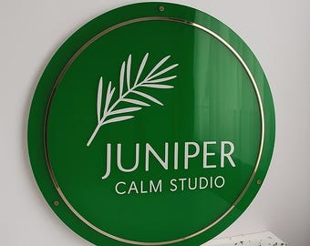 Custom Acrylic Business Sign, Business Logo Sign, Acrylic Logo Sign, Acrylic Bar Sign, Business Signage