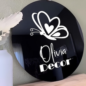 Individuelles 3D-Logo-Schild - Acryl Business Schild - Business Wanddekor