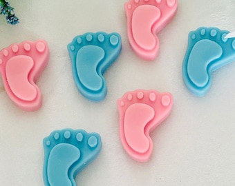 Baby Foot Wax Melt, Baby Powder Scented Babies Feet, Baby Shower Gift Bag, Gender Reveal Party, Soy Wax, Baby Party Favours