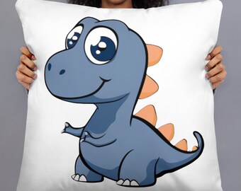 Basic pillow for kids to cuddle dino