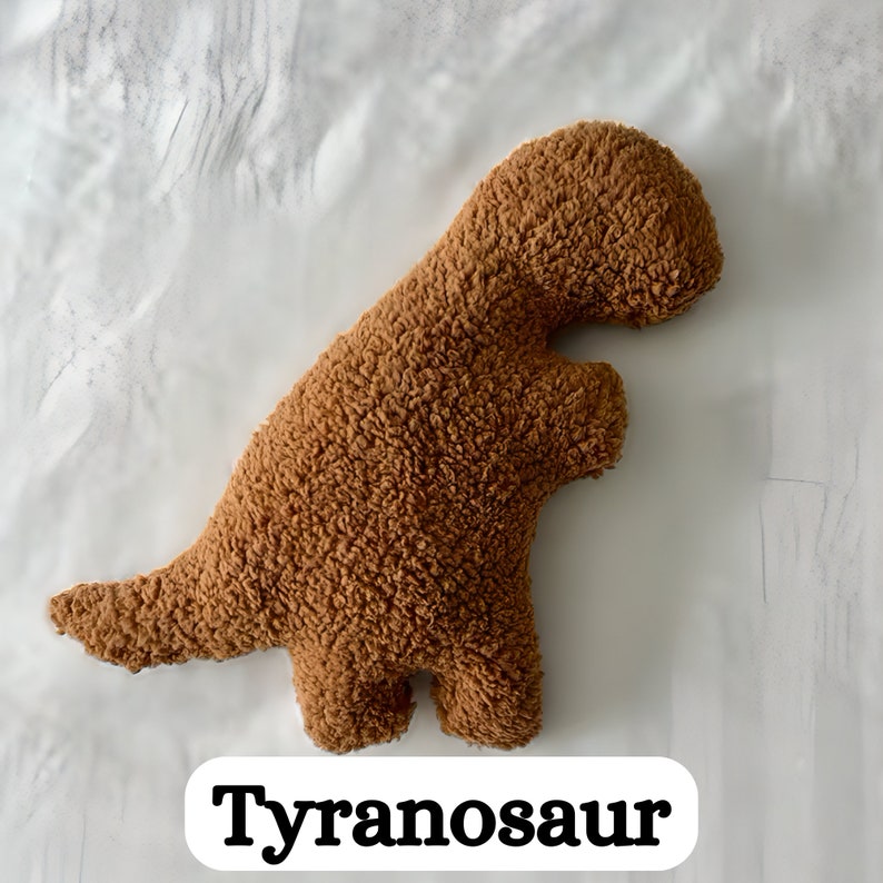 Large Dinosaur Nugget Pillow Dino Nuggie Couch Pillows Etsy Australia
