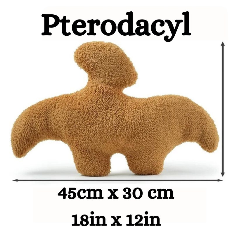 Large Dinosaur Nugget Pillows Unique Throw Pillow for Him or Etsy