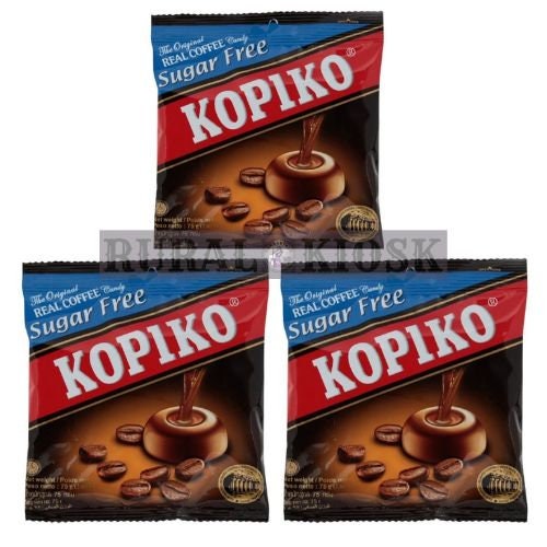 Kopiko Coffee Candy and Kopiko Cappuccino Candy 1 Pack 50 Piece Candy -   Israel