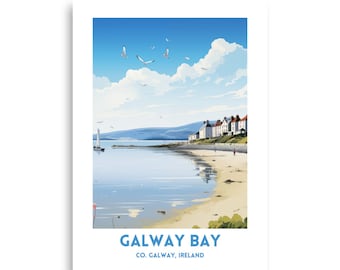 Galway Bay Travel Poster
