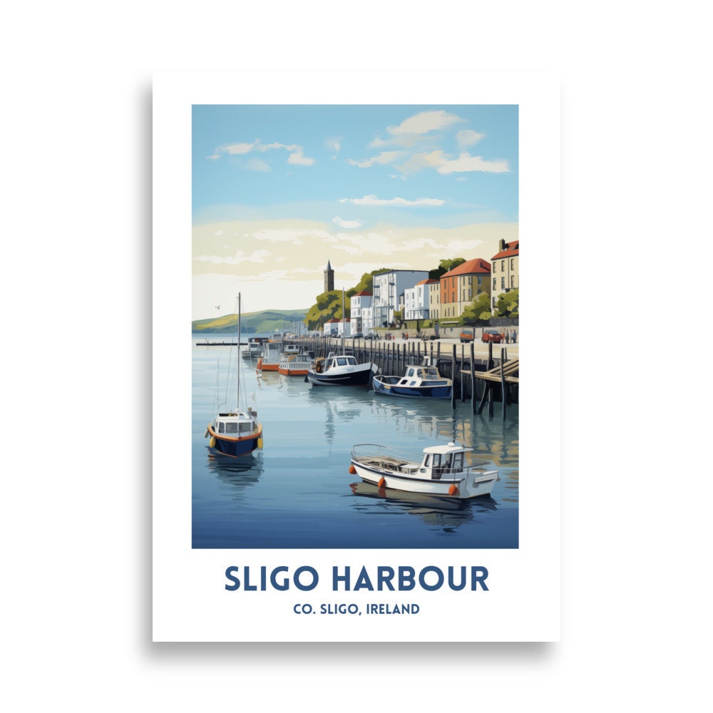 Sligo Harbour Travel Poster