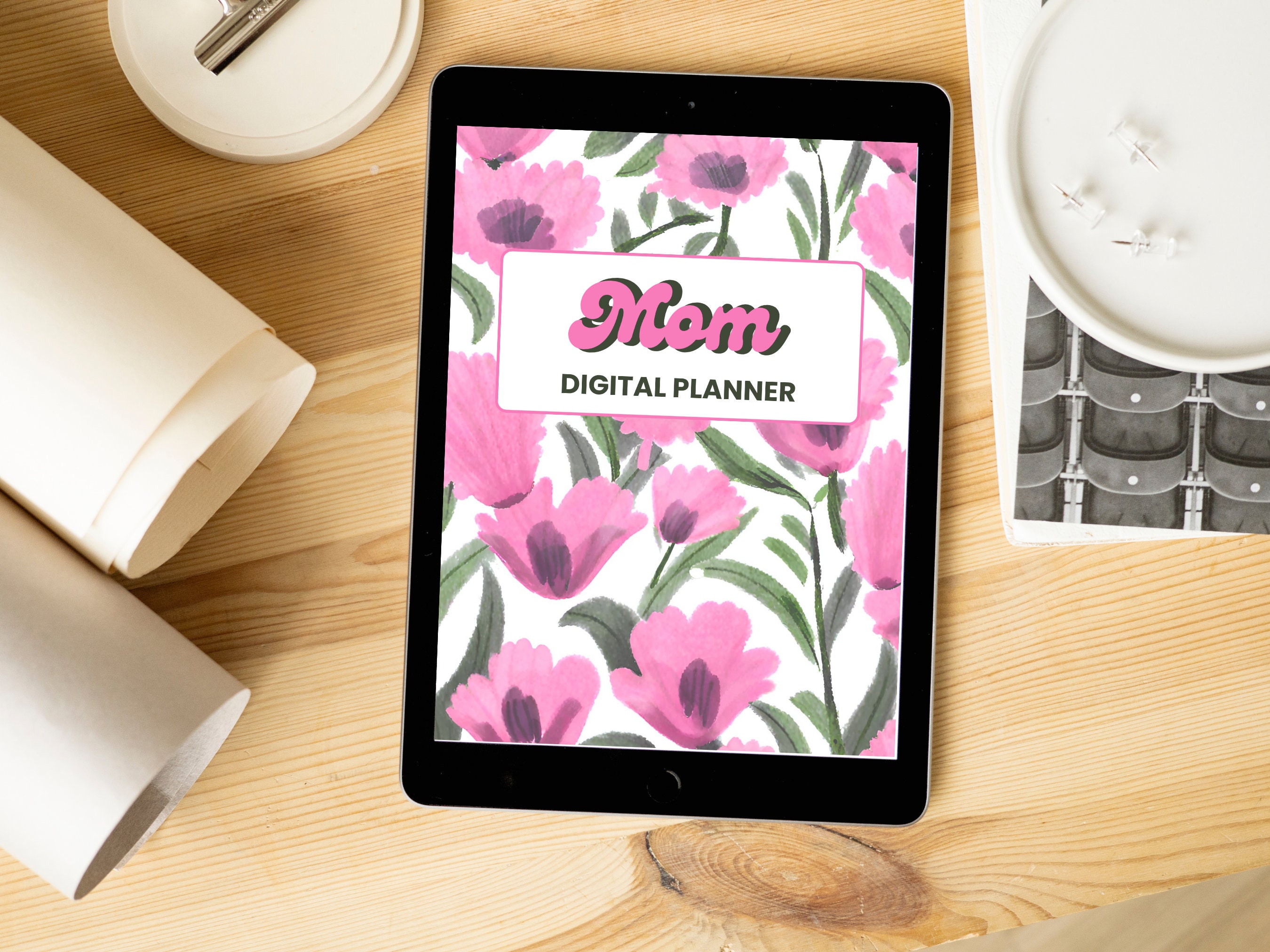 2024 MOM DIGITAL PLANNER Moms Home Planner iPad Planner Family ...