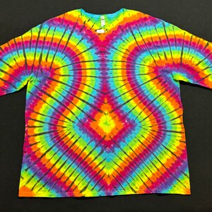Rainbow drop 3X long sleeve shirt