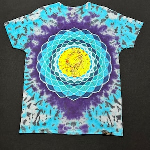 L Mandala tie dyed shirt
