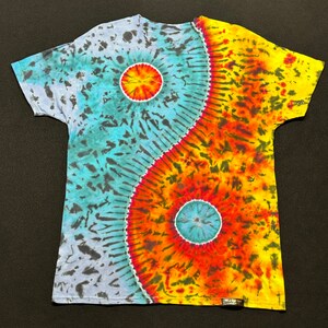 Yin Yang tie dye L shirt