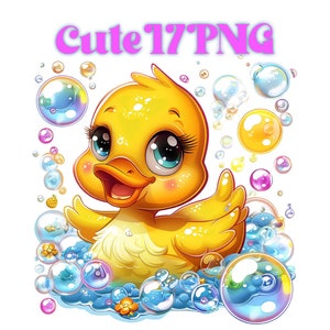 Duck Clipart bundle, Duck tshirt png, Rubber Duck clipart, sublimation design, Digital download, Yellow Rubber Duck Clipart Set