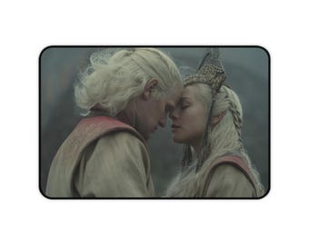 Daemon and Rhaenyra Targaryen Desk Mat