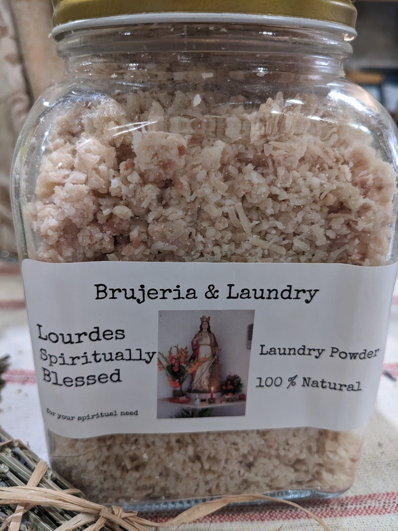 Lourdes Laundry Powder, for Spiritual Purification and to Raise Your ...