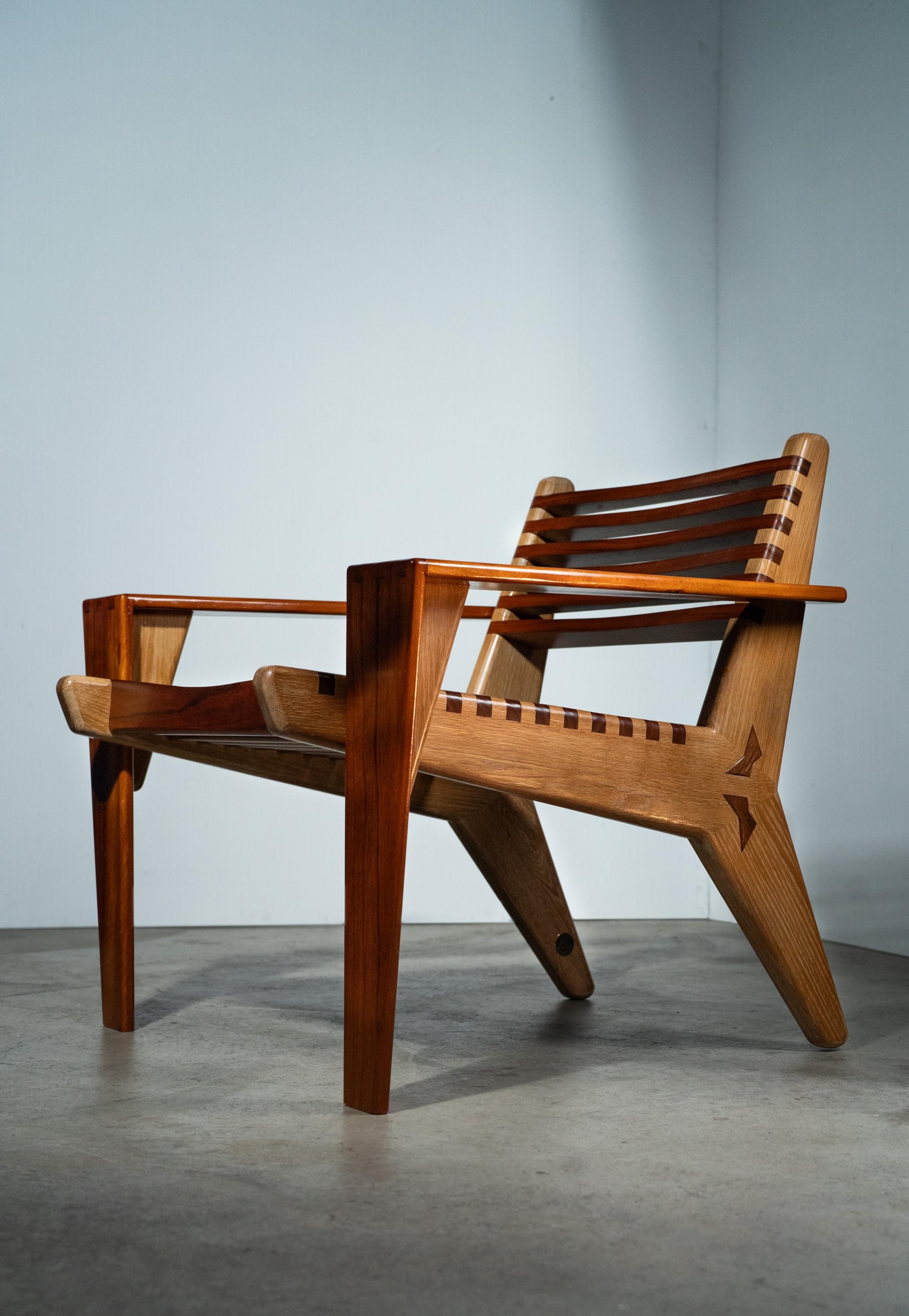 木材椅子 Indoor/Outdoor Oak Chair - Etsy 日本