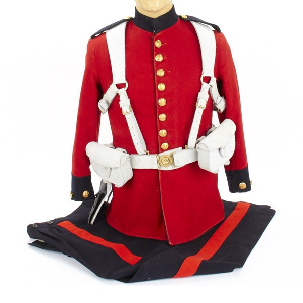 New Red British Zulu War 24th of Foot Inspired Uniform Handmade Military Wool Tunic Expedited Shipping Worldwide