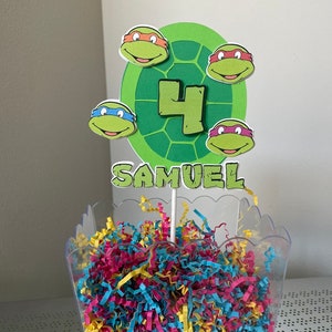 Ninja Turtles Cake Topper