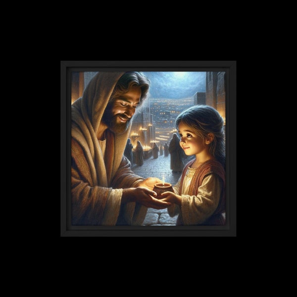 Christian Art: "My Little Light."