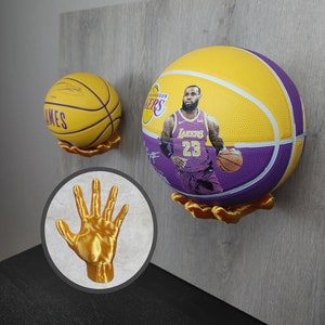 Hand Basketball-Halter 3D-Druck Redesigned Detailreich Für Basketbälle, Fußbälle, Volleybälle, etc... Bild 1