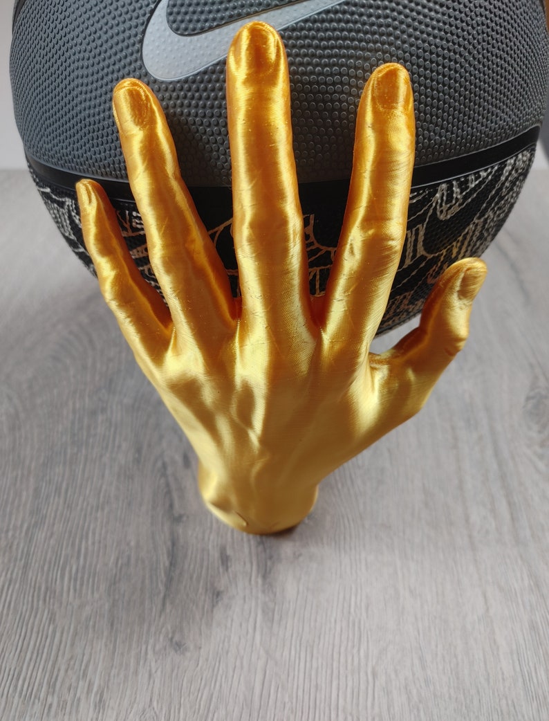Hand Basketball-Halter 3D-Druck Redesigned Detailreich Für Basketbälle, Fußbälle, Volleybälle, etc... Bild 5