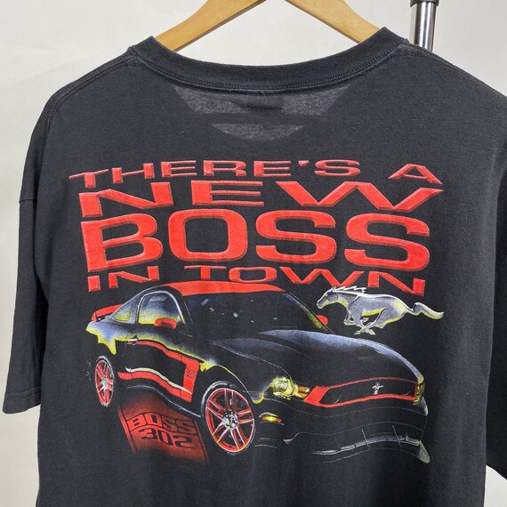 Vintage Mustang shirt Ford Boss 302 - image 6