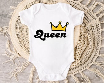 Queen Baby Onesie® - New Born Bodysuit - Cute  Baby Onesie® - Kids Gift