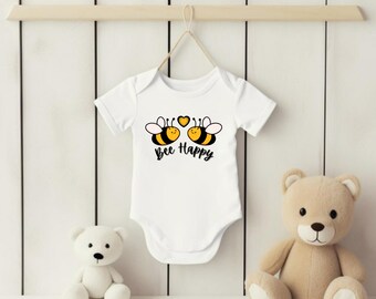 Cute Onesie®, Bee Baby Onesie®, Cute Bees Baby Bodysuit, New Mom Baby Shower Gift