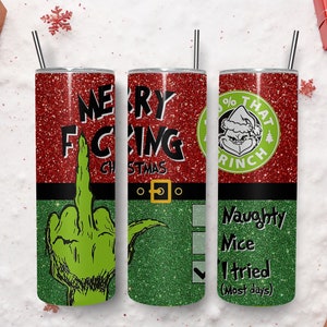 40 oz Grinch Tumblers – Inspired by Love