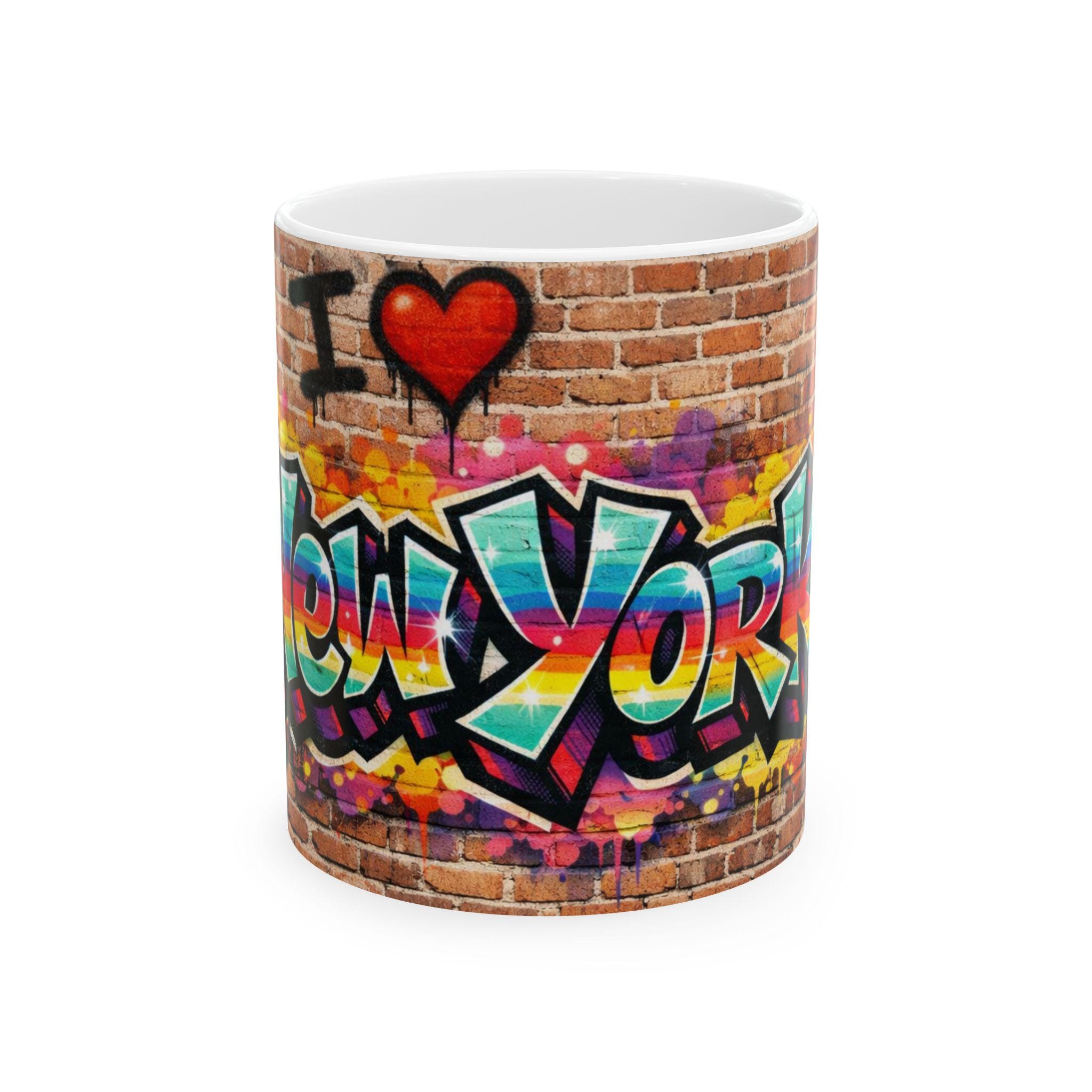Tasse Magique I Love New York – Change De Visage à L'eau Chaude, Made In USA
