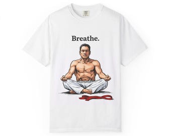 Gracie Jiujitsu Rickson Breathe T-Shirt | Martial Arts Grappling Tee