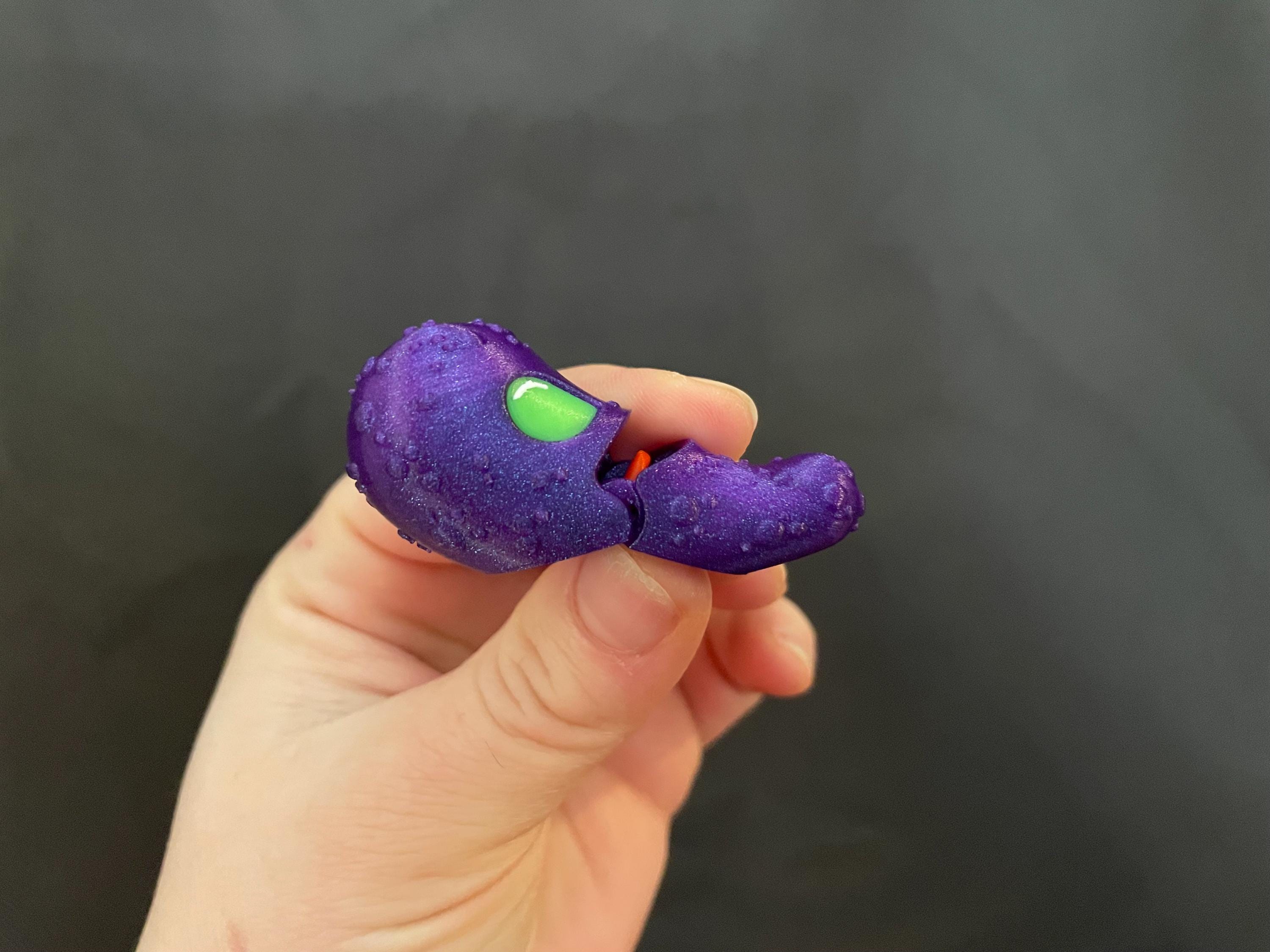 Alien Pickle Keychain, Glow in the Dark, Funny Gag Gift, Fidget Toy - Etsy