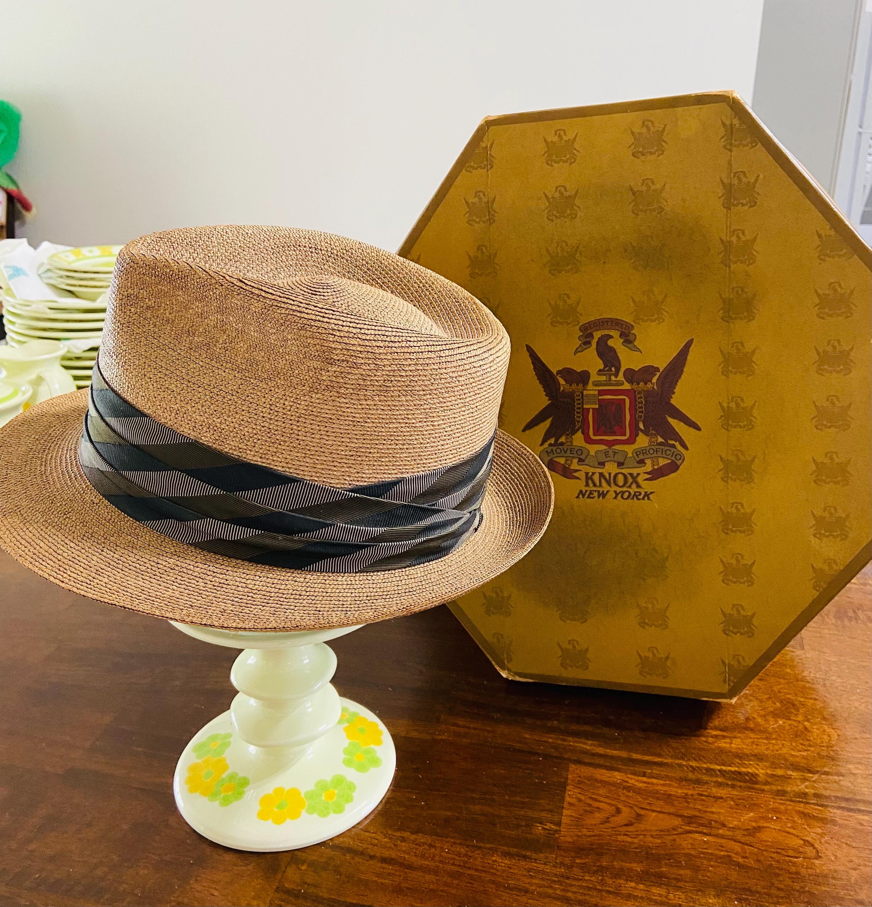 Vintage Knox Hat - Etsy