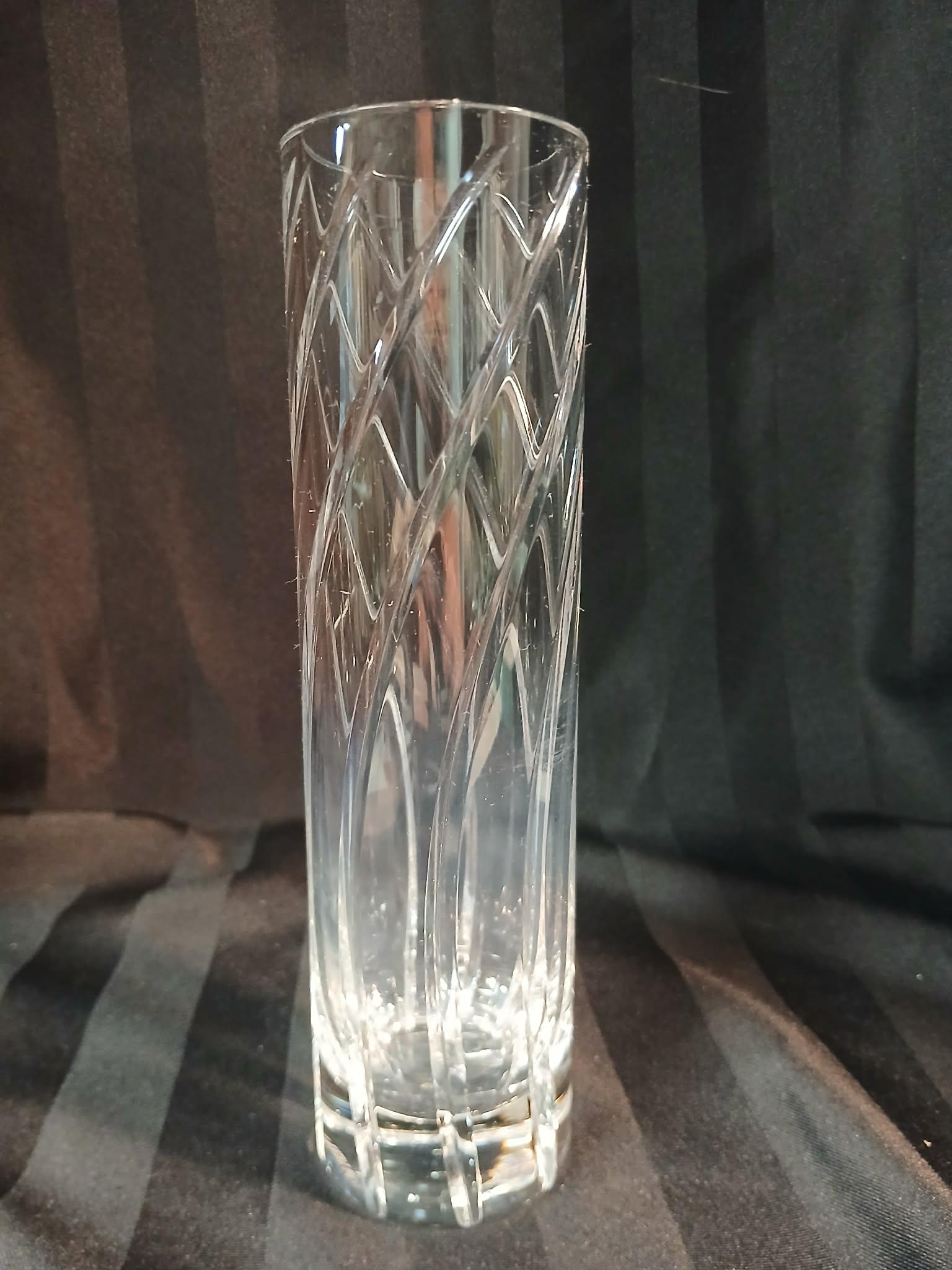 Tiffanys and Co Crystal Vase - Etsy Canada