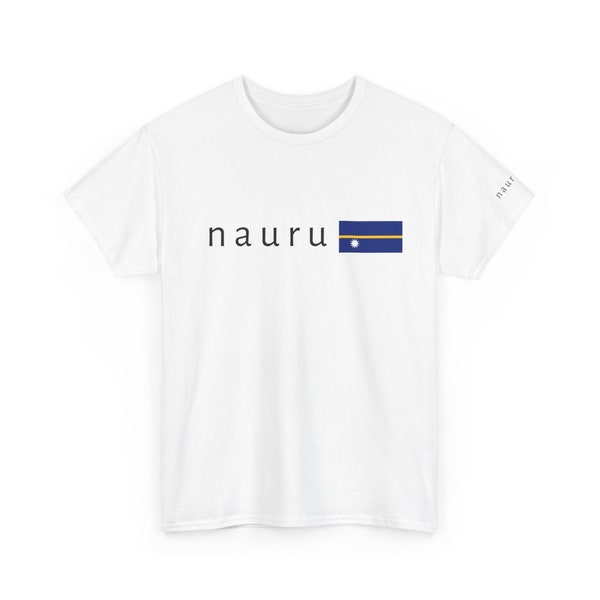 Nauru T-Shirt mit Flagge