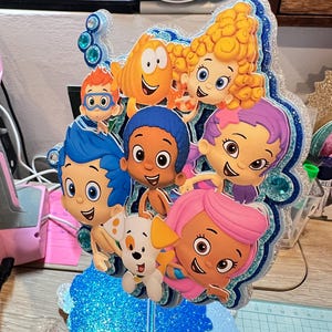 BubbleGuppies Cake Topper