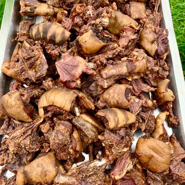 Large Oven Dry Goat Meat/ (Bulk Purchase) EXPRESS DELIVERY AVAILABLE Oven Dry Goat Meat With Skin from the kingdom of kubala